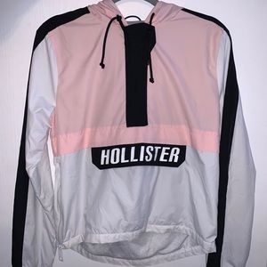 Hollister Quarter Zip Windbreaker